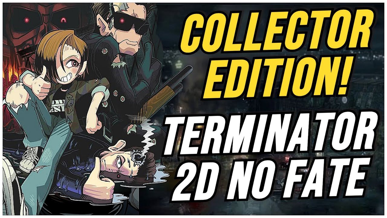 Si AMAS el videojuego en FISICO esta edición de TERMINATOR 2D NO FATE es la JOYA definitiva