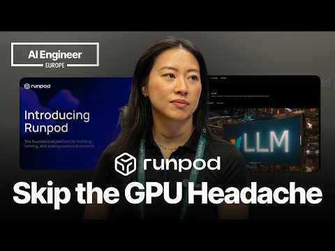 Under 5 minutes to a deployed LLM endpoint — Audry Hsu, RunPod video thumbnail