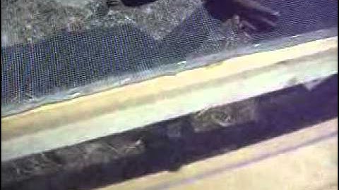 Video #41 -  Top Bar Beehive - Part 5 - Installing the Viewing Window