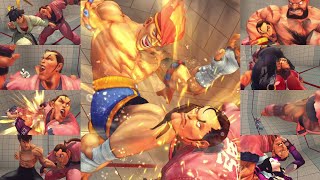 Ultra Street Fighter 4 All Super and Ultra Combos (Japanese)