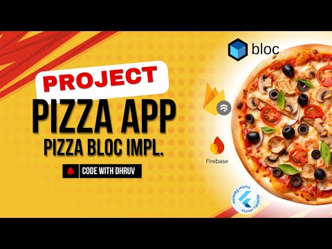 [HINDI] #68 Pizza Bloc Development  | Complete Flutter + AI Course for Beginners