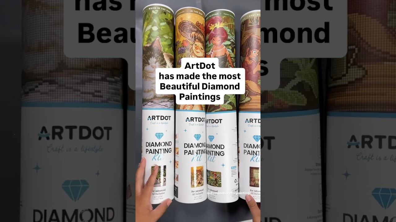 ArtDot SQUARE Diamond Painting Kits! In the Sun 