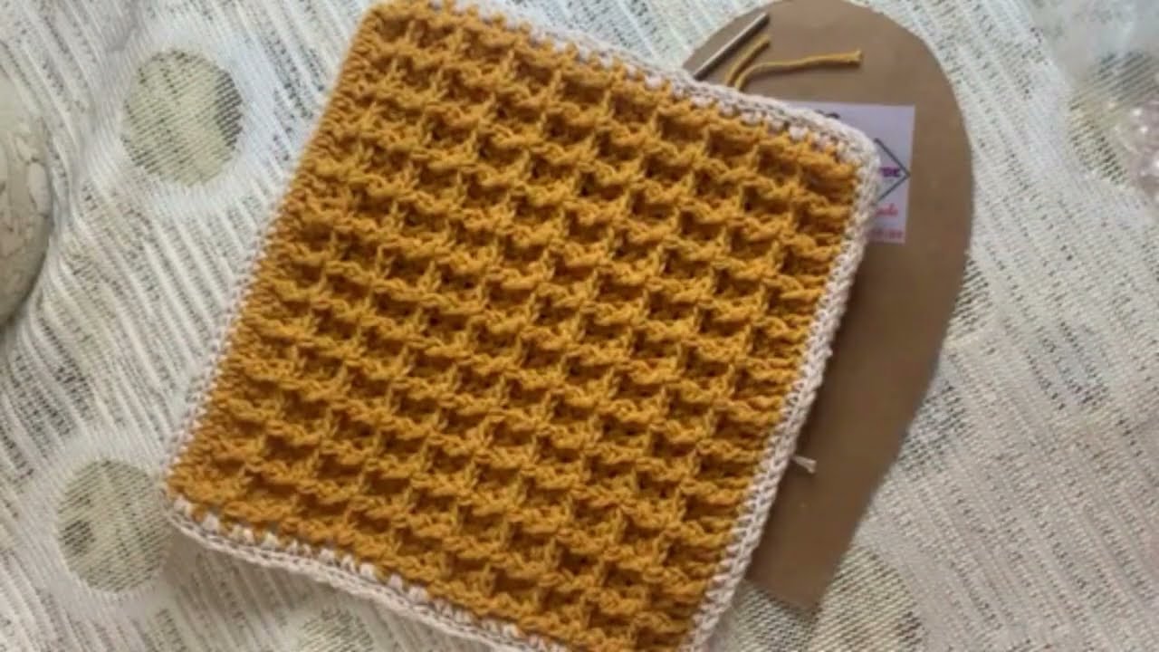 Agarraderas de Ollas Tejida a Crochet