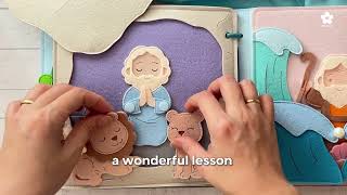 OLD TESTAMENT STORIES BIBLE QUIET BOOKS BY TINYBUSY | INTRODUCTION screenshot 4