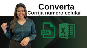 Como Converter CSV para Excel e Planilhas?