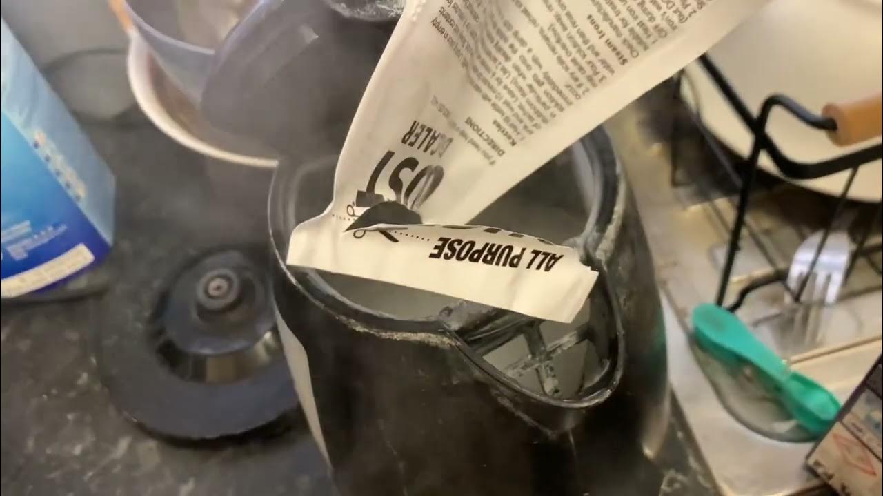 Using Oust to descale a kettle how to descale YouTube