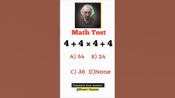 Can You solve this question?😎 Maths Brain Test #maths #shorts  #mathpuzzle #ytshorts #viral #short