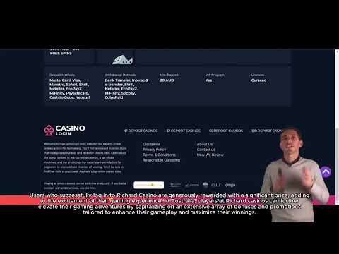 Experience the Thrill of Richard Online Casino: Play Your Favorite Games in English, Tailored for Australian Players