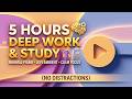 5 Hour Deep Focus Music – Minimal Piano Meditation for Studying &amp; Deep Work (No Distractions)