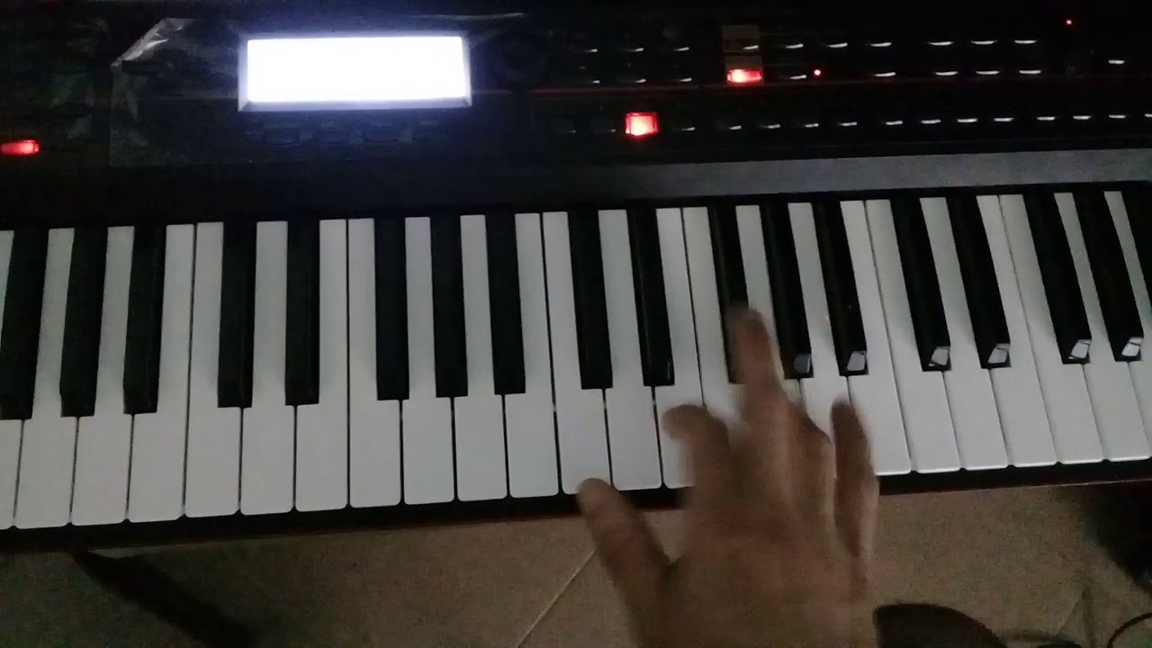 Mirame Una Vez Mas(Tutorial) - Nestor En Bloque - Korg Kross - YouTube