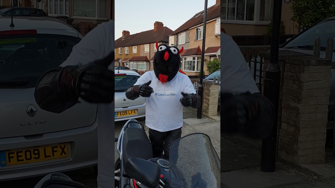 Lucifer showing his support for 