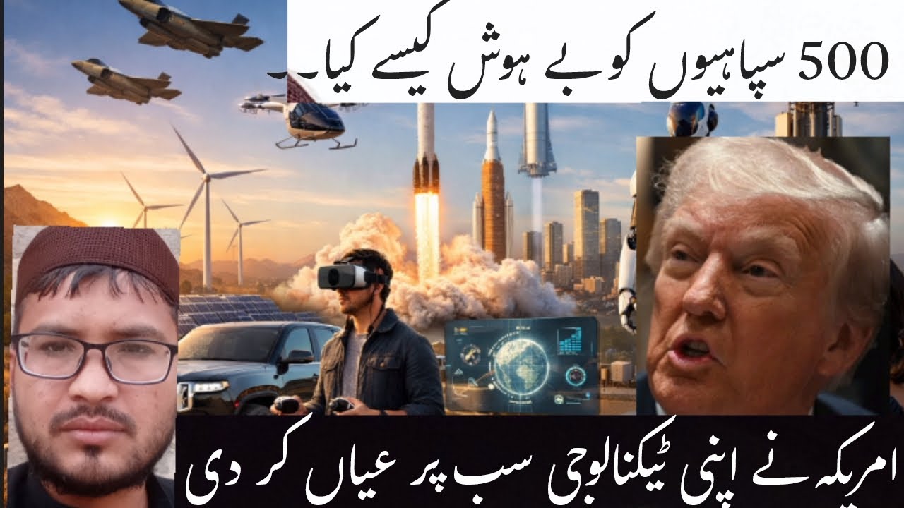 America Show Their Technology ll  What Will Be The West  🌍 Reaction ll With Aitezaz Hassan 