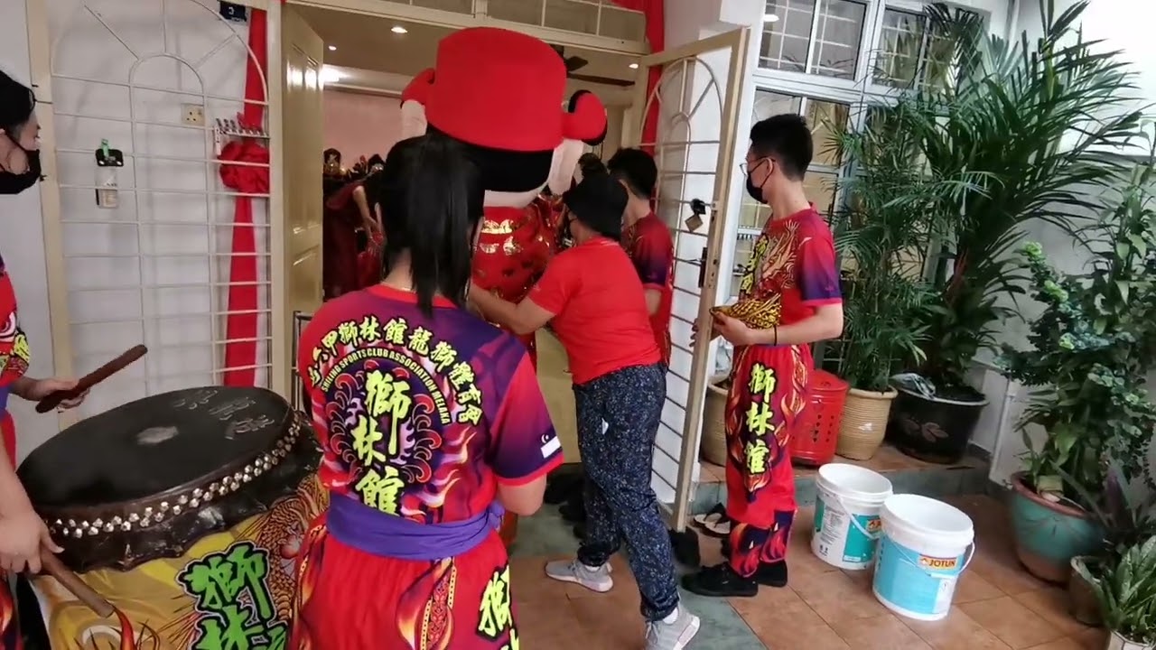 《舞狮》传承舞狮，新年带你们看舞狮，年初一