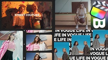 Trendy Modular Template for Final Cut Pro — MotionVFX