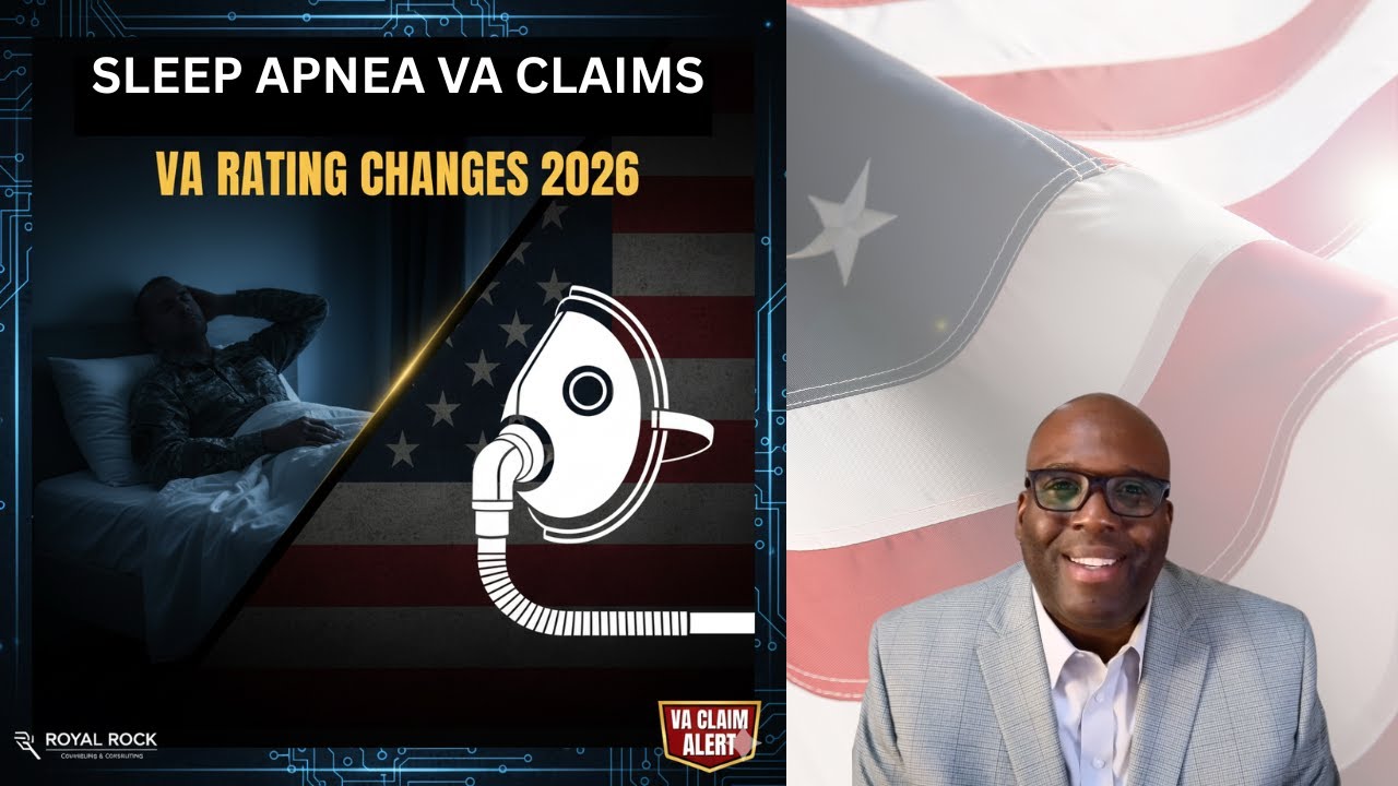 VA Sleep Apnea Rating Changes 2026 Explained | New Rules, CPAP Impact ...