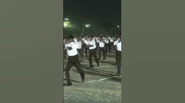 दंड प्रदर्शन, तृतीय संघ शिक्षा वर्ग 2022, नागपुर। #rss #mohanbhagwat #nagpur