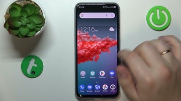 How to Add Numbers to Keyboard on ZTE AXON 20 - Add Number Row