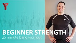 A Handled or Large Loop Band Workout for Beginners!