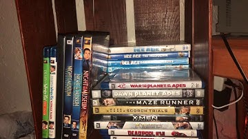 I forgot showing Overview of My Entire DVD/VHS/Blu-Ray/Video Game/CD Collection