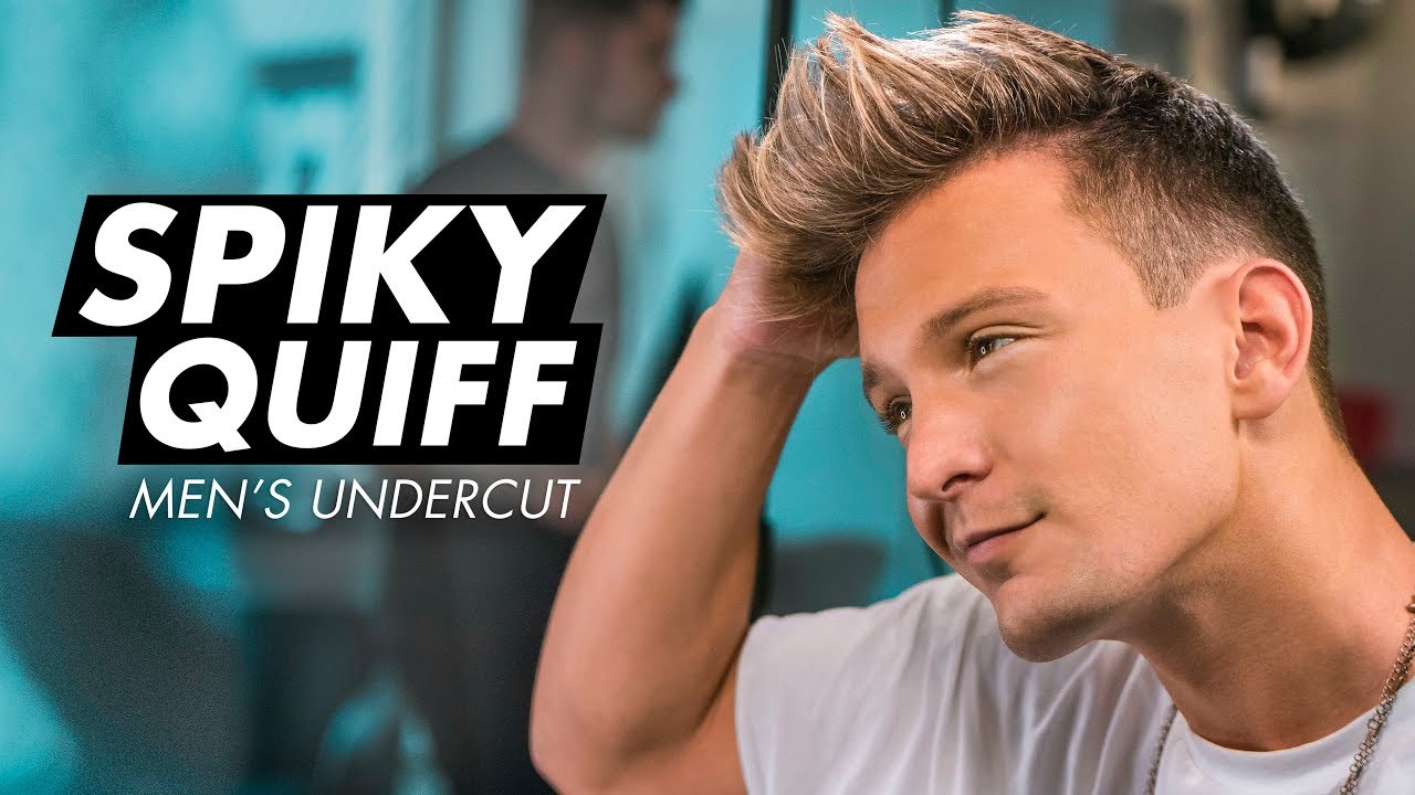 Spiky Quiff Undercut | Mens Short Hair | Stefan... - youtube