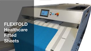 FlexFold folding healthcare fitted sheets