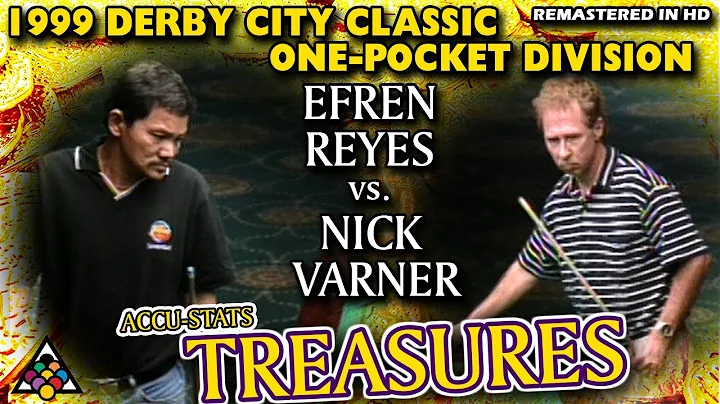 KILLER ONE-POCKET: Efren REYES vs Nick VARNER - 19...