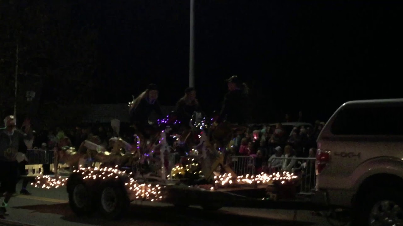 Calistoga Christmas Tractor Parade Float 3 YouTube