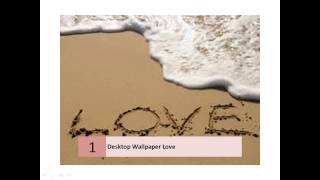 Love HD Desktop Wallpapers for Widescreen