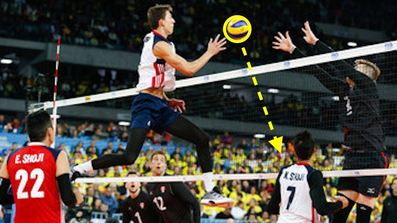 バレーボール ミドルブロッカー ジェフリー ジェンドリーグ こいつは強い 衝撃 Middle Blocker Volleyball Youtube