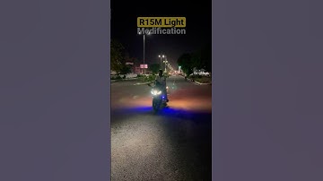 R15m light Modifications || Indicators 🚨⚡️⚡️🔥#shorts @Singh_Siddhu