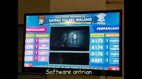 software antrian digital signage