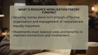 What Is Resource Mobilization Theory Funding - The Sociology Workshop
