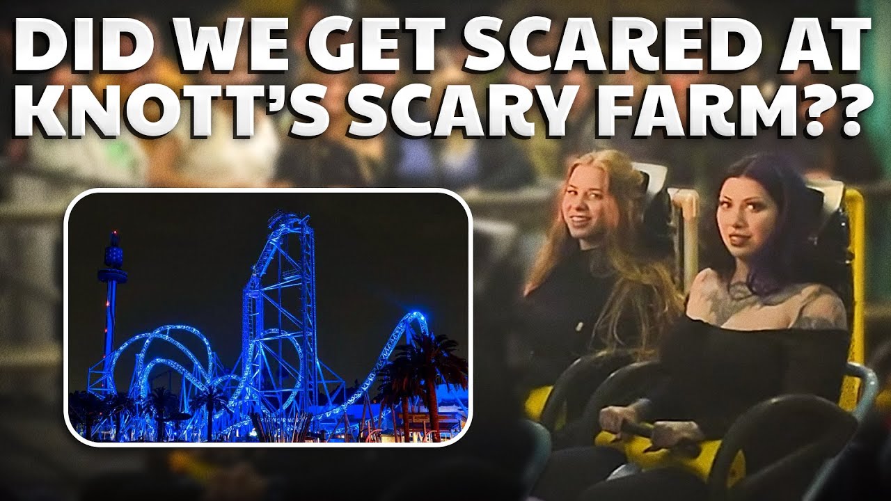 trying to get scared at Knotts Scary Farm (VLOG) 🖤 RavenGriim