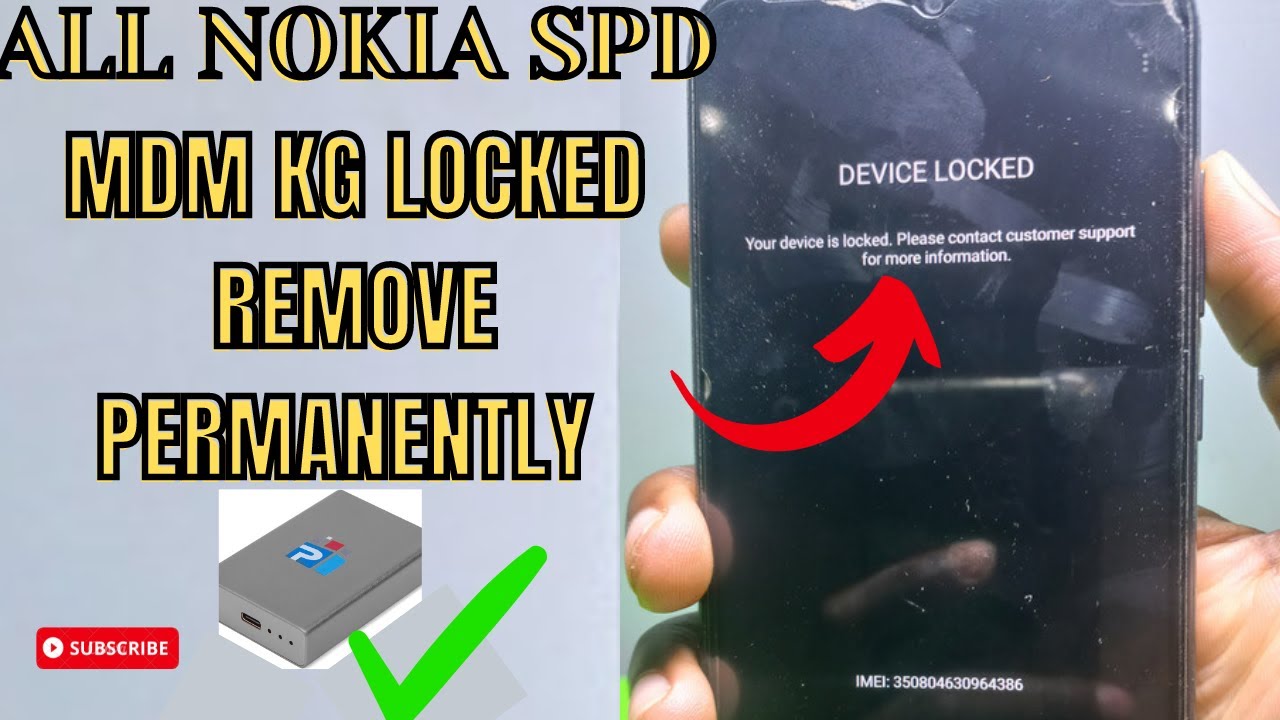 Nokia C30/C20/G10/G21/C31 MDM-Locked [KG] Solution Permanently ✅️💯