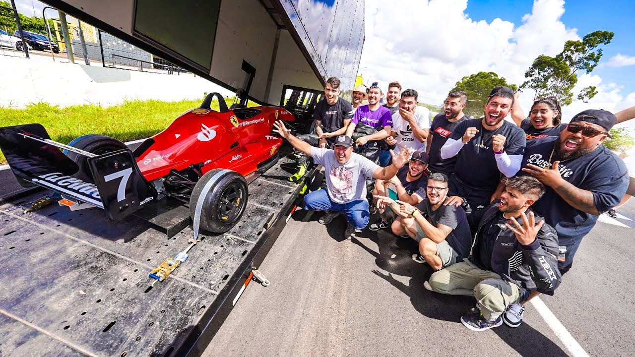 MEUS AMIGOS NAO ACREDITARAM QUE EU COMPREI UM FORMULA 1 KKKKKKK