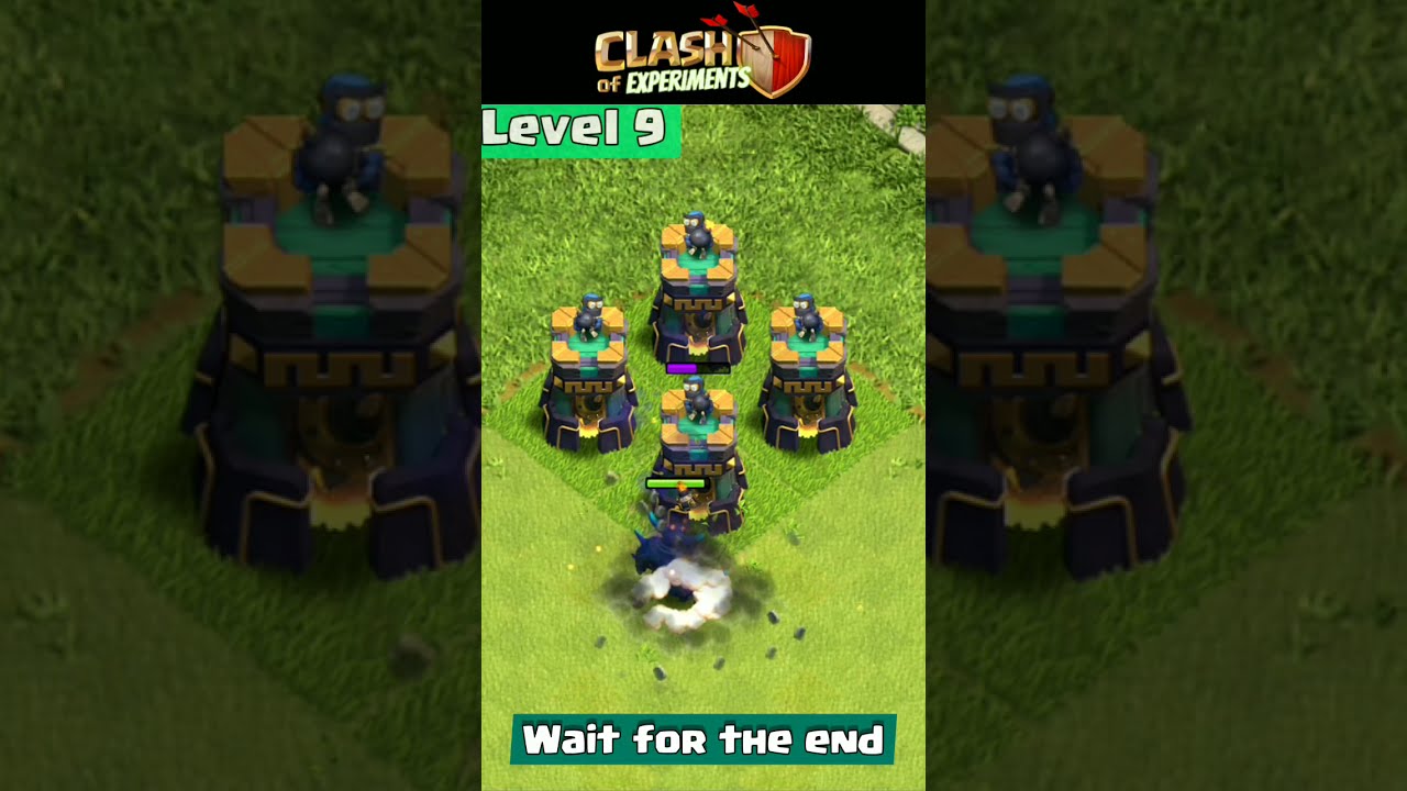 P.E.K.K.A vs BOMB TOWER - Clash of Clans 