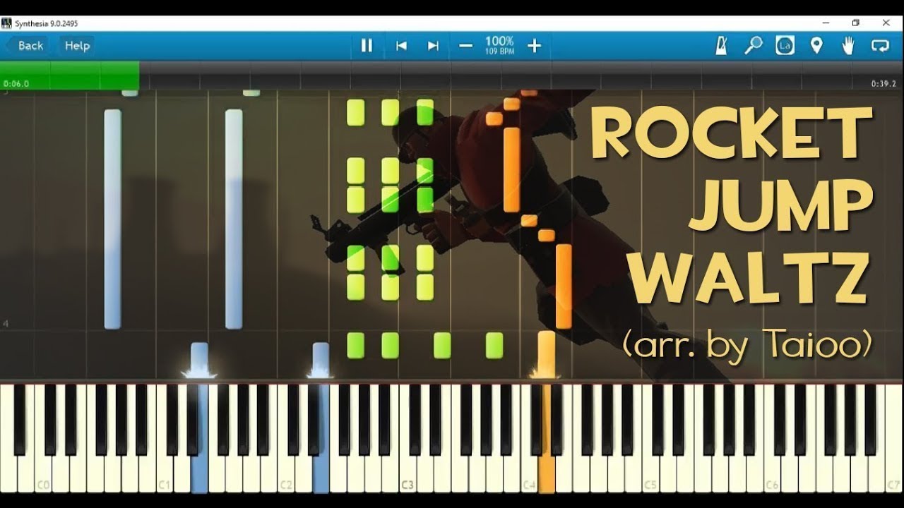Rocket jump waltz. Rocket Jump Waltz tf2. Rocket Jump Waltz Ноты. Rocket Jump Waltz Ноты для фортепиано. Tf2 Rocket Jump Music.