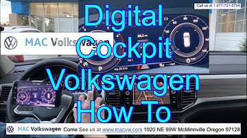 How to use Digital Dashboard Volkswagen Atlas