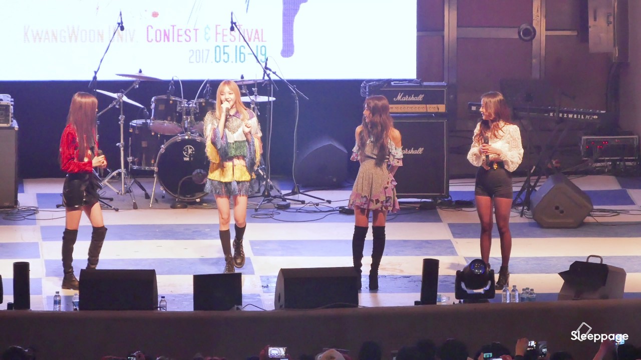 [4K] 170519 블랙핑크 BLACKPINK Full Cam @ 광운대학교축제 By Sleeppage