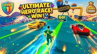 SuperHero Car Mega Ramp Game | SuperHero 3D Game - Android Mobile GamePlay 2026 screenshot 2