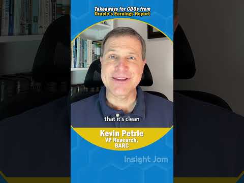 Takeaways for CDOs from Oracle’s Earnings Report