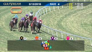 Gulfstream Park Race 4 | March 13, 2016