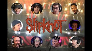 Slipknot  'Spit it Out' (Live at Download, 2009)  MultiReaction (Reactions Compilation)