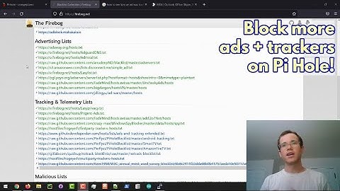 How to block more ads and trackers with Pi Hole!