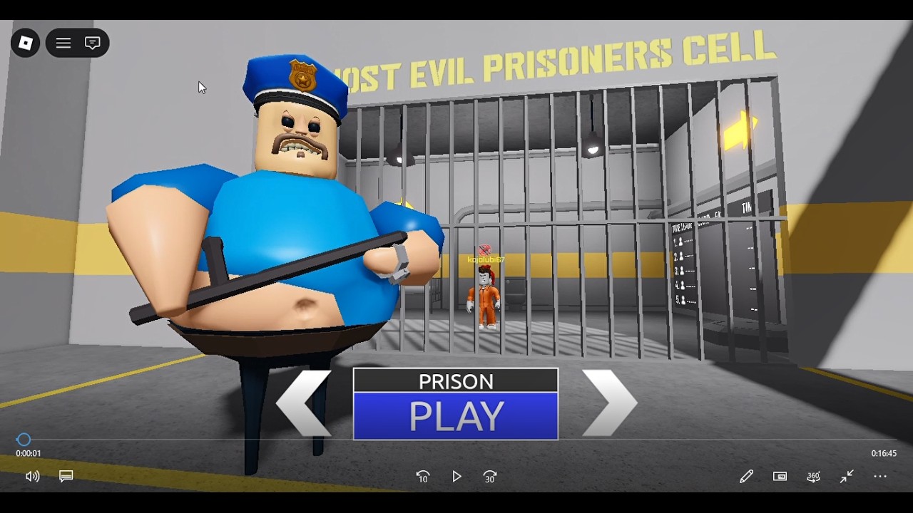 ROBLOX Barry’s Prison Run Obby Escape FULL GAMEPLAY 😱 Can I Escape?