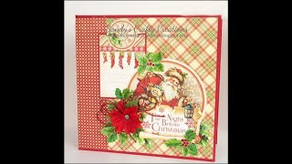 8x8 Christmas Album Tutorial Video 4 Pattern the Covers
