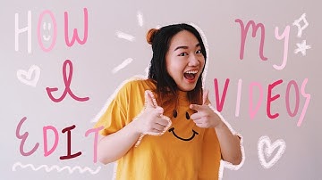 ✰ How I Edit My YouTube Videos (Handwritten Text & Doodles!) ✰