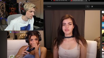 xQc reacts to Alexandra Botez enjoying using a shock collar a bit too much