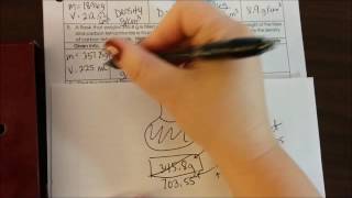 density practice problems