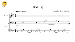 Bad Guy (Piano & Vocal) - Billie Eilish